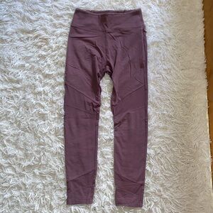 Purple, mesh leggings with a pocket on the left! PINK brand!